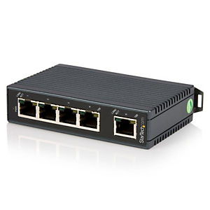 STARTECH .com Switch Conmutador Industrial Ethernet de 5 Puertos RJ45 de Montaje en Carril DIN, No administrado, Fast Ethernet (10/100), Bidireccional completo (Full duplex), Montaje en rack IES5102 STARTECH .com Switch Conmutador Industrial Ethernet de 5 Puertos RJ45 de Montaje en Carril DIN, No administrado, Fast Ethernet (10/100), Bidireccional completo (Full duplex), Montaje en rack IES5102