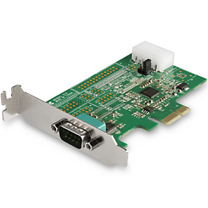 STARTECH .com Tarjeta Adaptadora Serie PCI Express RS232 de 4 Puertos - Tarjeta Controladora Serie PCIe RS232 - PCIe a Serie DB9 - UART 16950 - Tarjeta de Expansión - Windows y Linux, PCIe, De serie, Full-height / Low-profile, RS-232, Verde, 214358 h PEX4 STARTECH .com Tarjeta Adaptadora Serie PCI Express RS232 de 4 Puertos - Tarjeta Controladora Serie PCIe RS232 - PCIe a Serie DB9 - UART 16950 - Tarjeta de Expansión - Windows y Linux, PCIe, De serie, Full-height / Low-profile, RS-232, Verde, 214358 h PEX4