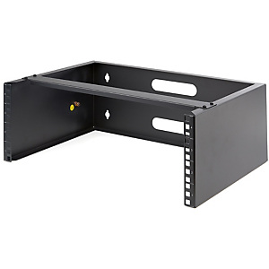 StarTech.com WALLMOUNT4, Rack monté sur le mur, 4U, 20 kg, Gestion optimisée des câbles, 5 kg, Noir StarTech.com WALLMOUNT4, Rack monté sur le mur, 4U, 20 kg, Gestion optimisée des câbles, 5 kg, Noir