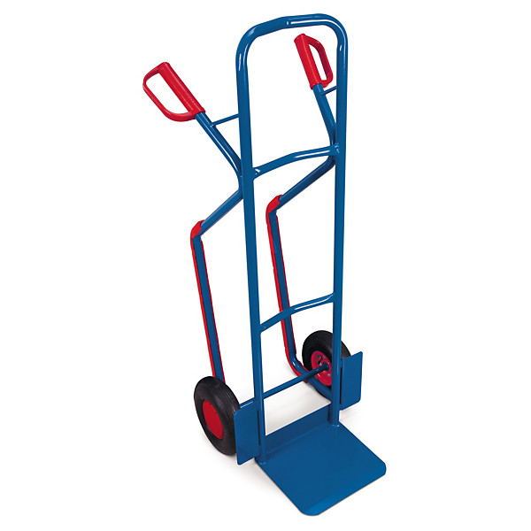 Steekwagen met veiligheidshandgrepen en trapglijders