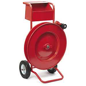 Steel strapping dispenser - oscillation wound Steel strapping dispenser - oscillation wound