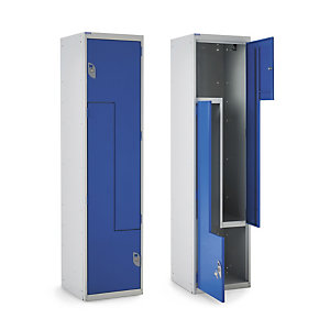 Steel Z-door lockers