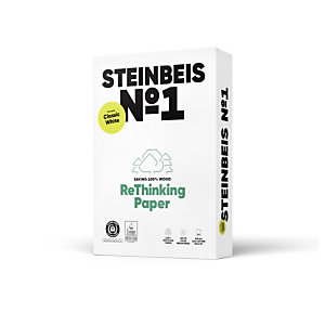 Steinbeis ClassicWhite Papel Reciclado A4 80 g/m² 500 hojas
