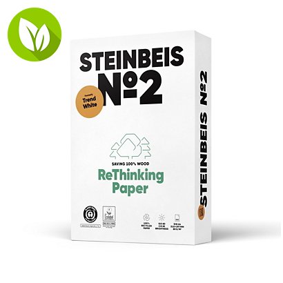 Steinbeis Trend White Papel Reciclado A4 80 gr 500 hojas - 1