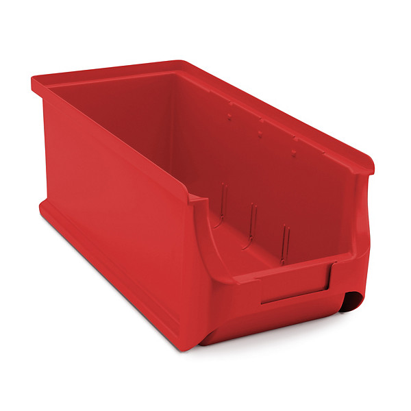 Sterke magazijnbak rood 320x150x125mm - 1