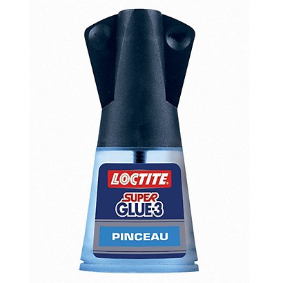 Sterke vloeibare lijm Loctite Super Glue 3 - Borsteltje 5 g - permanente hechting