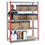 Stockrax general use boltless shelving, red bay, 1980x450mm, 1500mm wide shelves - 9