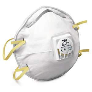 Stofmasker FFP1 met ventiel 3M Stofmasker FFP1 met ventiel 3M