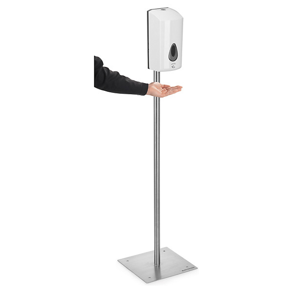 Stojak z dozownikiem 1L do bezdotykowej dezynfekcji rąk
