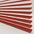 Store vénitien sur mesure - Lames aluminium l. 25 mm - Coloris rouge - 3