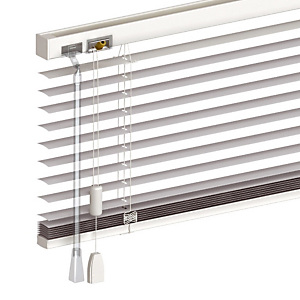 Store vénitien micro perforé sur mesure lames aluminium larg 25 mm coloris gris alu Store vénitien micro perforé sur mesure lames aluminium larg 25 mm coloris gris alu