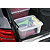 STRATA Boîte de rangement Strata HW674 Smart Storemaster avec poignées clips et couvercle papillon 40 litres 39,5 x 49,8 x 32,9 cm Polypropylène Transparent - 3