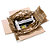 Stroj na výplňový materiál z 3 vrstvových krabic, HSM® ProfiPack C400 - 3