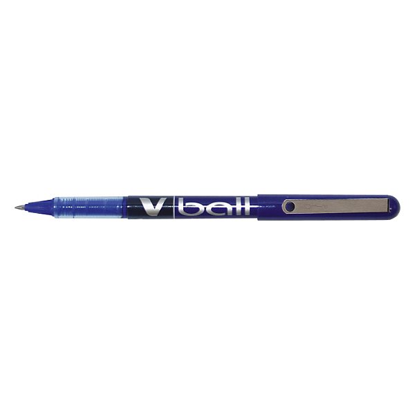 Stylo roller Vball PILOT pointe large bleu - 2