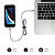 Subblim Cargador de pared doble, USB-A + USB-C, 25W, 3A, con cable USB-C y adaptador Lightning, blanco - 6