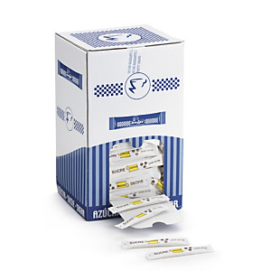 Sucre en poudre - Boîte de 500 sticks de 5g Sucre en poudre - Boîte de 500 sticks de 5g
