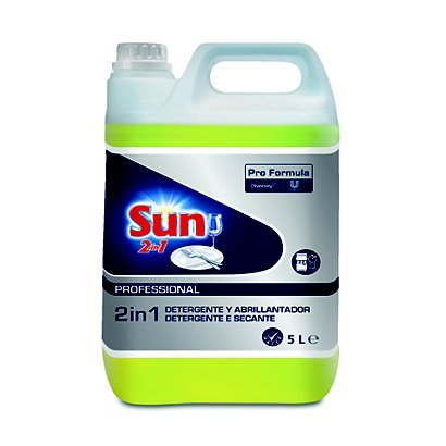 Sun 2in1 Detergente y Abrillantador, 5 l
