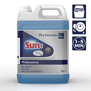 Sun Pro Formula Liquide de rinçage lave-vaisselle Bidon 5 L