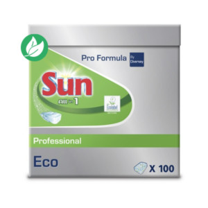 Sun Pro Formula pastilles lave-vaisselle tout-en-un boîte de 100