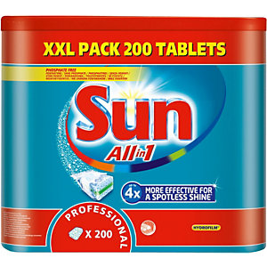Sun Tablettes Lave-vaisselle 200 doses Baril