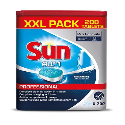Sun Tablettes Lave-vaisselle 200 doses Baril - 1