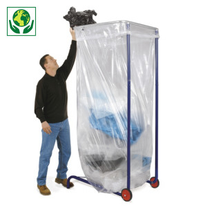 Support-sac mobile jusqu’à 2500 litres Support-sac mobile jusqu’à 2500 litres