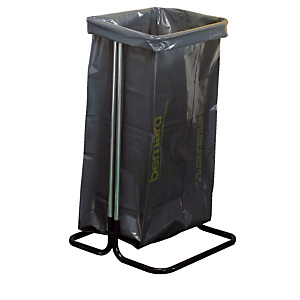 Support sac sur pieds 110 L noir Support sac sur pieds 110 L noir