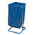 Support sac poubelle d'intérieur sur pied bleu sans couvercle 110 L - 1