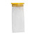 Support sac poubelle mural Rossignol Collectrap Essentiel jaune colza avec couvercle 110 L - 3