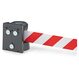 Support et sangle aimantés rouge/noir