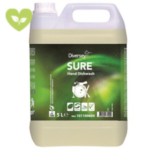 SURE Detersivo liquido per piatti a mano, Tanica 5 l SURE Detersivo liquido per piatti a mano, Tanica 5 l