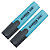 Surligneur rechargeable Edding 345 coloris bleu, lot de 2 - 1