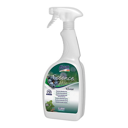 SUTTER PROFESSIONAL Essenza deodorante ESSENCE WINTER, Profumo legni balsamici, Flacone spray 750 ml (confezione 12 pezzi)