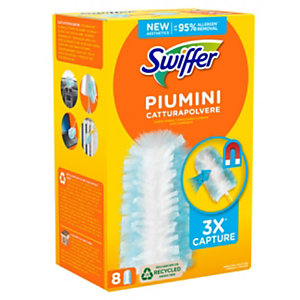 SWIFFER Piumini cattura polvere per Duster Kit XXL (confezione 8 pezzi)
