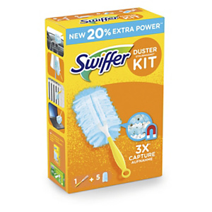 Swiffer Staubmagnet Set Griff und Staubwedeln Swiffer Staubmagnet Set Griff und Staubwedeln