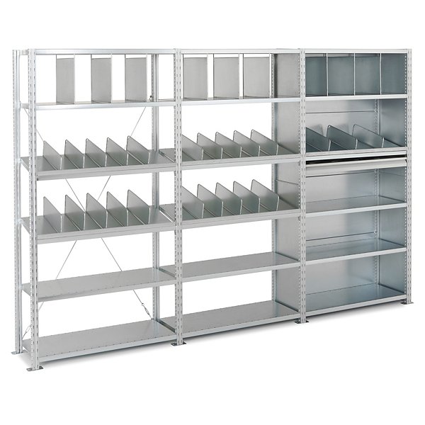 Système de rayonnage multifonction AD’ VANCE élément départ 200x100x80 cm - 4