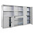 Système de rayonnage multifonction AD’ VANCE élément suivant 200x100x80 cm - 3