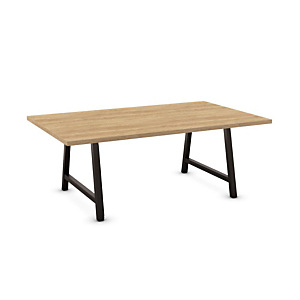 Table de conférence Cohésion L.200 x l.120 cm - Chêne Nebraska Table de conférence Cohésion L.200 x l.120 cm - Chêne Nebraska