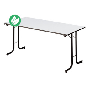 Table pliante modulaire Rectangle L. 160 x P. 70 cm - Gris