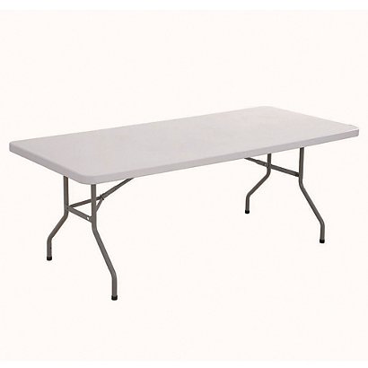Table pliante en polyéthylène 183 x 76 cm - 1