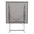 Table pliante métal Sicile carrée 70 cm Usage extérieur - Taupe - 4
