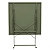 Table pliante métal Sicile carrée 70 cm Usage extérieur - Vert Kaki - 4