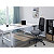 Table de réunion coworking Cohésion L.240 x l.120 cm avec électrification - Blanc pieds arche métal Blanc - 3
