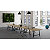 Table de réunion coworking Cohésion L.240 x l.120 cm avec électrification - Chêne Nebraska pieds arche métal Noir - 5