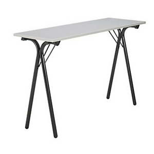 Table SEMINAIRE 2 places - Gris/Noir Table SEMINAIRE 2 places - Gris/Noir