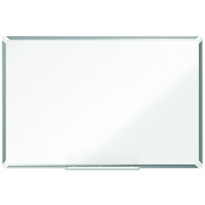 Tableau blanc émaillé Meeting - Surface magnétique - Cadre Aluminium - L.90 x H.60 cm