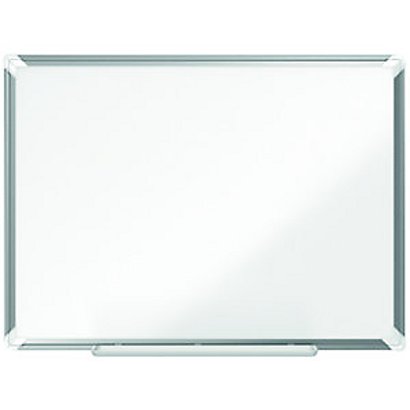 Tableau blanc émaillé Meeting - Surface magnétique - Cadre Aluminium - H.45 x L.60 cm