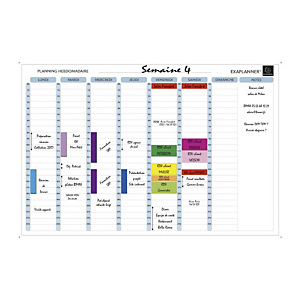 Tableau planning magnétique EXACOMPTA