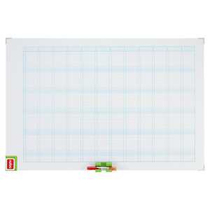 Tableau planning sérigraphié Performance NOBO Tableau planning sérigraphié Performance NOBO