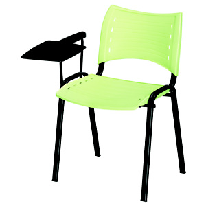 Tablette écritoire empilable pour chaise First - pour droitier Tablette écritoire empilable pour chaise First - pour droitier